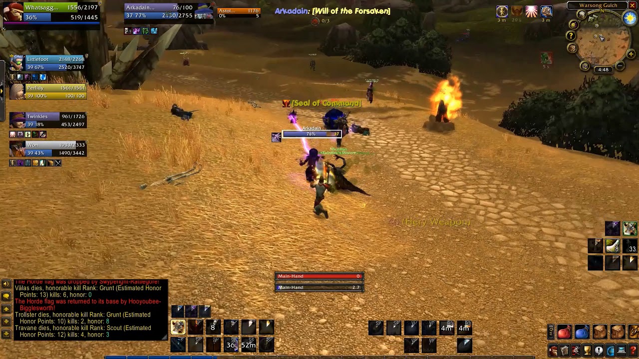 39 paladin random bgs#1 classic wow