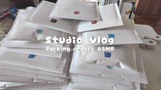 600件以上のオーダーをひたすら梱包する📦｜紙音ASMR🎧｜Packing orders