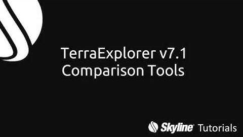 TerraExplorer - Change Detection and Comparison Tools