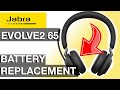 Fixing jabra evolve2 65  battery replacement how to