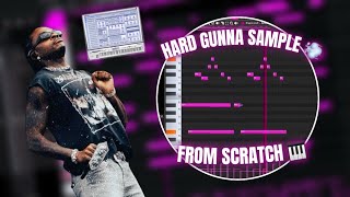 How To Make Fire Samples for Gunna 🎹 💨 | Fl Studio Tutorial