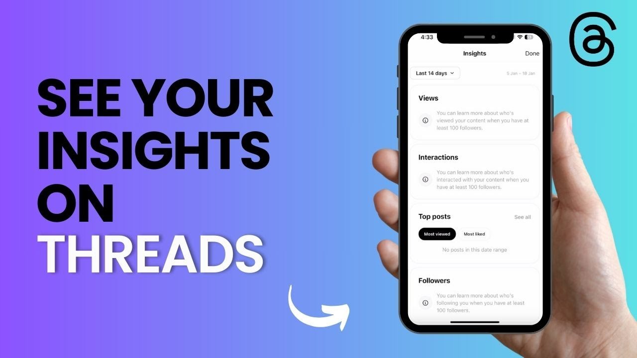 How To See Your Insights On Threads - YouTube