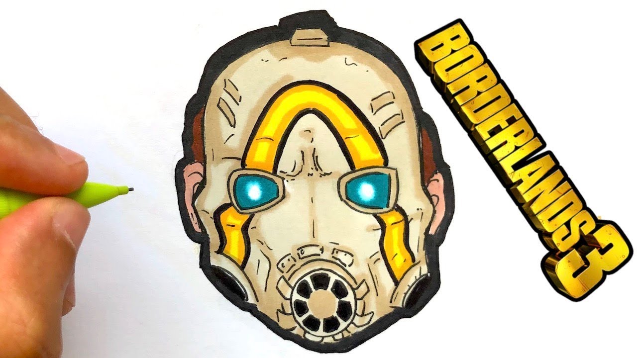TUTO DESSIN SADIQUE FORTNITE X BORDERLANDS 3