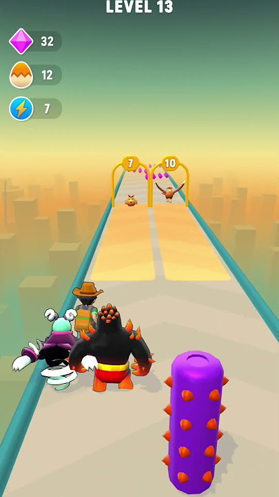 Monster Run & Battle Game Lv.13 #gaming #shorts #shortfeed #viralshorts