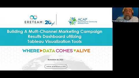 Building A Multi-Channel Marketing Campaign Results Dashboard utilizing Tableau Visualization Tools.