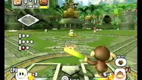 Mario Super Sluggers - Donkey Kong vs Birdo (1/2)