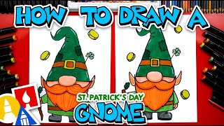 How To Draw A St Patrick's Day Gnome 🍀