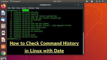 How to Check Command History in Linux with Date Time 2021