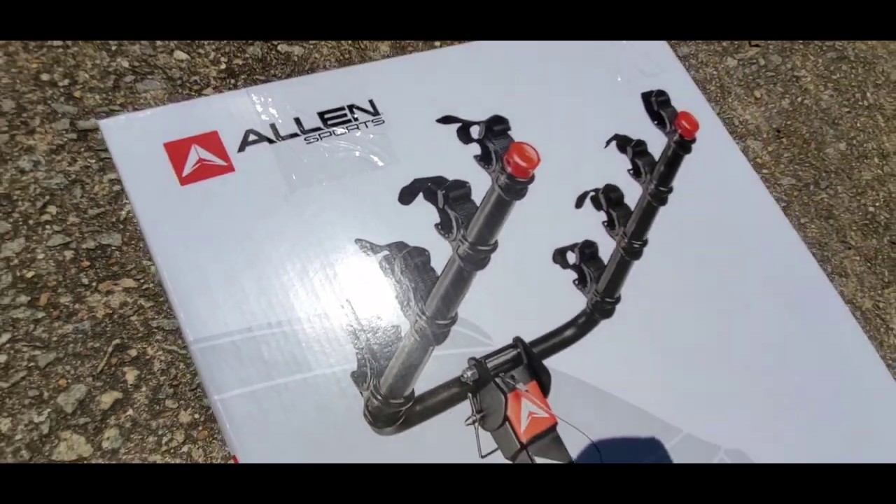 Allen Sports Deluxe 4 Bike Hitch Rack Model 542RR-R Install and Review -  YouTube