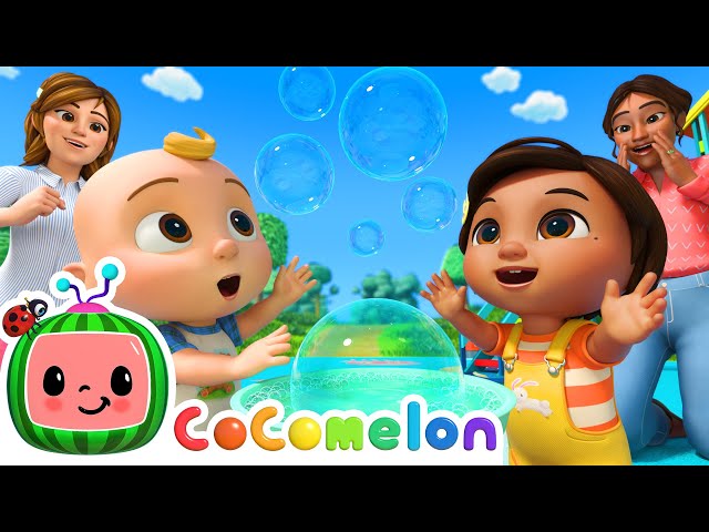 Play Outside Bubbles Song | CoComelon Nursery Rhymes & Kids Songs class=