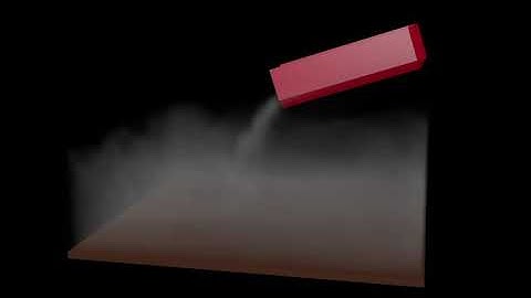 Dry Ice cold smoke test in Blender 2.82