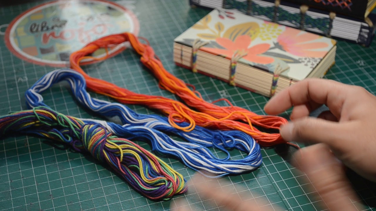 Hilos para encuadernar