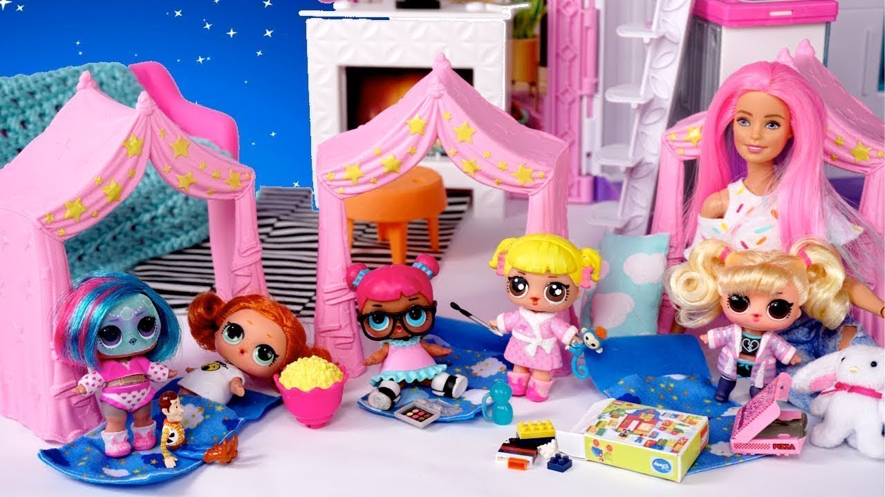 Barbie dan Bayi Menginap Lucu Imut - Lagu Anak Anak - LK Nhạc thiếu nhi