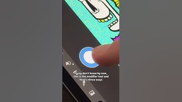 3 ways to use modifier tool in Adobe fresco #tips #shorts #adobefresco #illustration