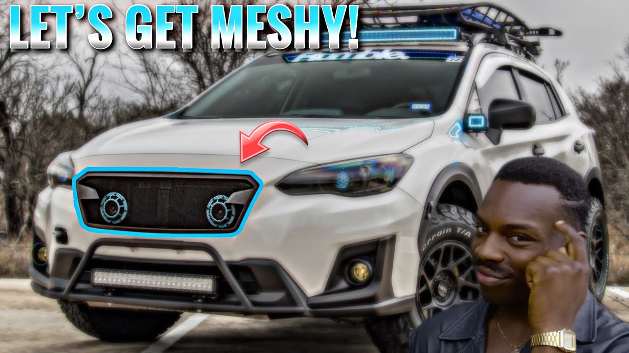 DIY Mesh Grille For Your Crosstrek!