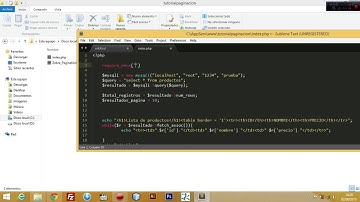 Paginar resultados con php