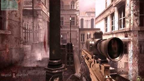Mw3 across map noscope double kill