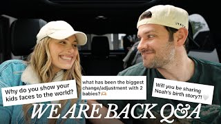 BIG LIFE UPDATE Q\&A | new baby, redemptive birth, making adjustments