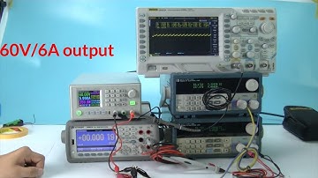 RD6006 battery charging, actual measurement data: ripple, working temperature, accuracy