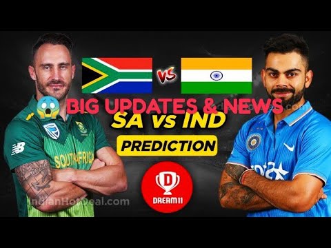 (BIG UPDATES) INDIA VS SOUTH AFRICA 1ST ODI DREAM11, BALLEBAAZI, GOSUPER11 FANTASY TEAM & PREDICTION