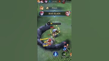 BADANG VS RUBY/BADANG GAMEPLAY/#short #subscribe #shortsfeed #shorts#shortvideo #badang #mlbb