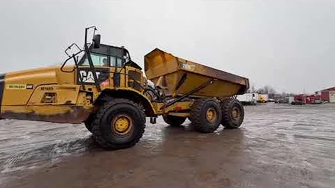 GovDeals: 2014 Caterpillar 735B Articulated Dump Truck