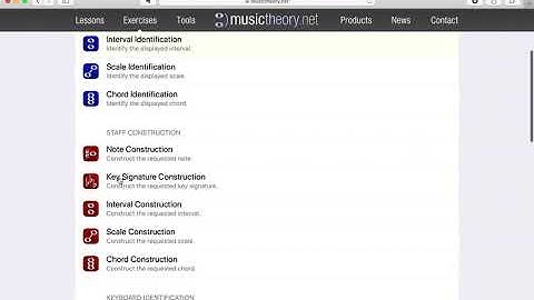 MusicTheory.net Explanation for Intervals