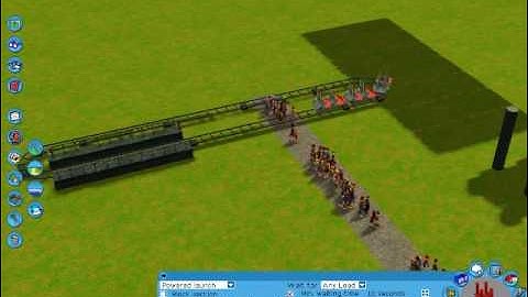 [RCT3 Tutorials] How to intersect rollercoasters and path