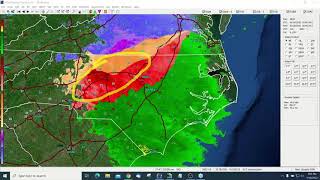 NWS Raleigh Winter Storm Update for central NC as of 1 PM, Sunday, Jan 16, 2022
