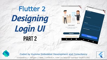 Designing Flutter Login UI - Part 2