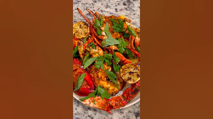 Grilled Lobster w/ Spicy Butter 🦞🌶️