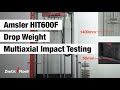 Amsler HIT600F drop weight tester - multiaxial impact testing