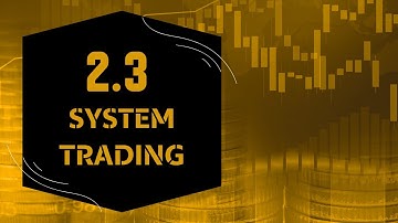Algoritmik Trading | 2.3 Sistemi