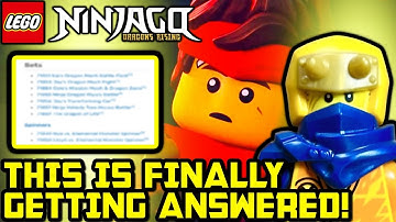 Expect Answers VERY Soon! 🙏 Ninjago Dragons Rising Season 4 Part 2 Update Rumors!