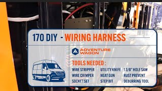 Adventure Wagon 170 Wiring Harness Install