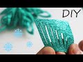 HOW BEAUTIFUL IT IS 😍😍😍 How to make a snowflake from foamiran