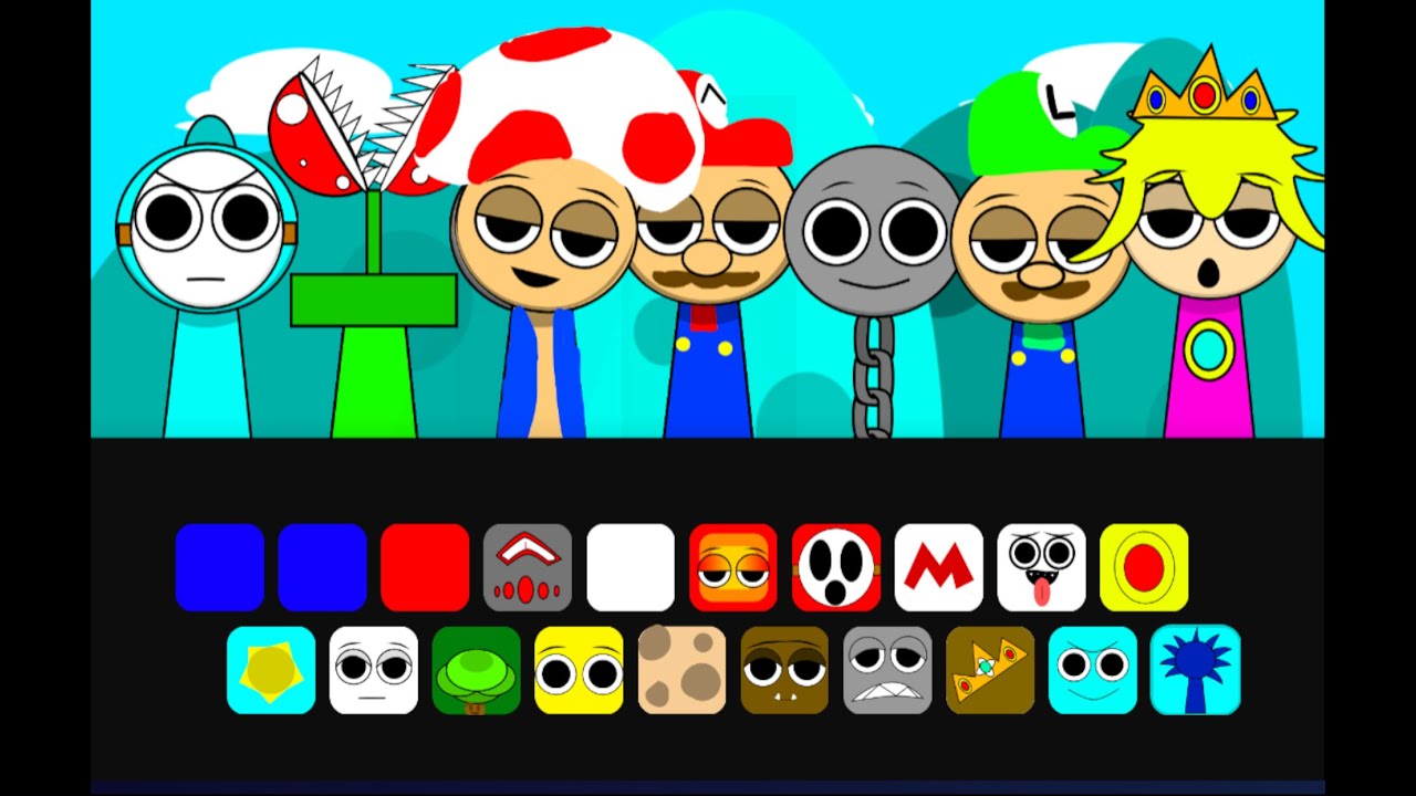 Incredibox Sprunki But it is Mario! | sprunki mods - YouTube
