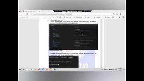 Pemrograman Akuntansi II - Pertemuan 1