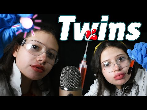 ASMR👩🏻‍⚕️💉 Медицинская проверка (ролевая игра) 🤤 Близнец😏 VIVI ASMR