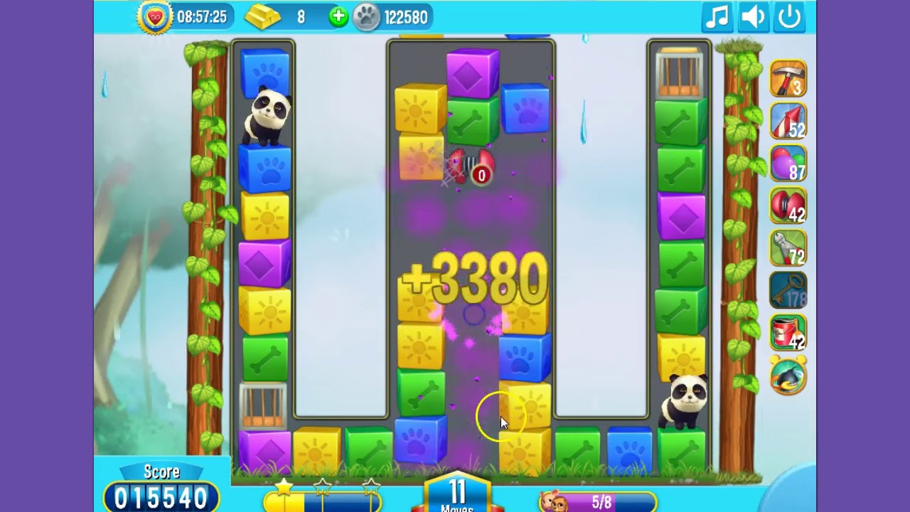 Pet Rescue Saga Island Level 10     (30th Oct - 2nd Nov/2017)