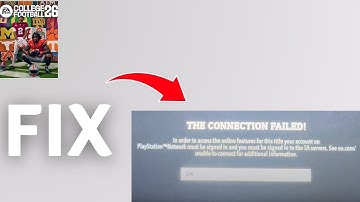 How to Fix The connection Failed in College Football 26 (PS5 & Xbox)