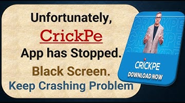 How To Fix Unfortunately, CrickPe App has stopped | Keeps Crashing Problem in Android
