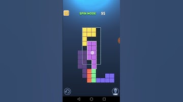 Block Puzzle King Spin Mode Level 95 Walkthrough Solution