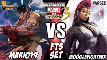 UMVC3 Parsec FT5 Set - Mario19 VS MoogleFighterX