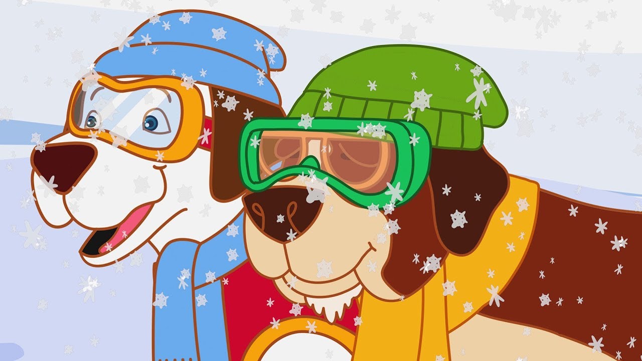 ⁣HooplaKidz Toons: Arctic Dogs to the Rescue | Adventures of Annie & Ben | Funny Cartoons for Kid