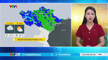 Dự báo thời tiết 5h30 - 14/10/2025 | Bắc Bộ hôm nay có nơi mưa to | VTVWDB