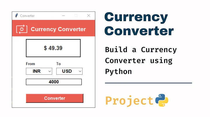 Build a Currency Converter in Python