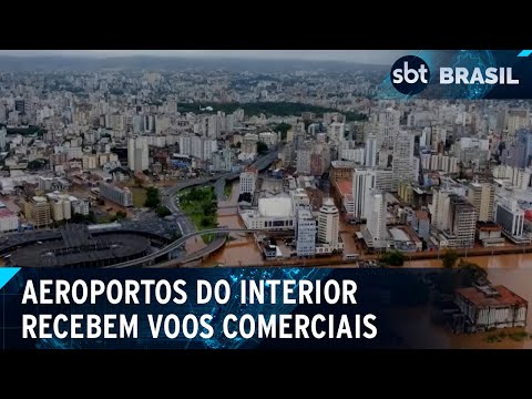 Video voos-comerciais-voltam-no-rio-grande-do-sul-sbt-brasil-13-05-24