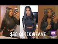 $30 QUICKWEAVE-beauty supply hair!!