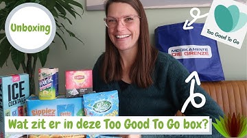 Unboxing Too Good To Go verrassingsbox van DIE GRENZE II Drogisterij shoplog